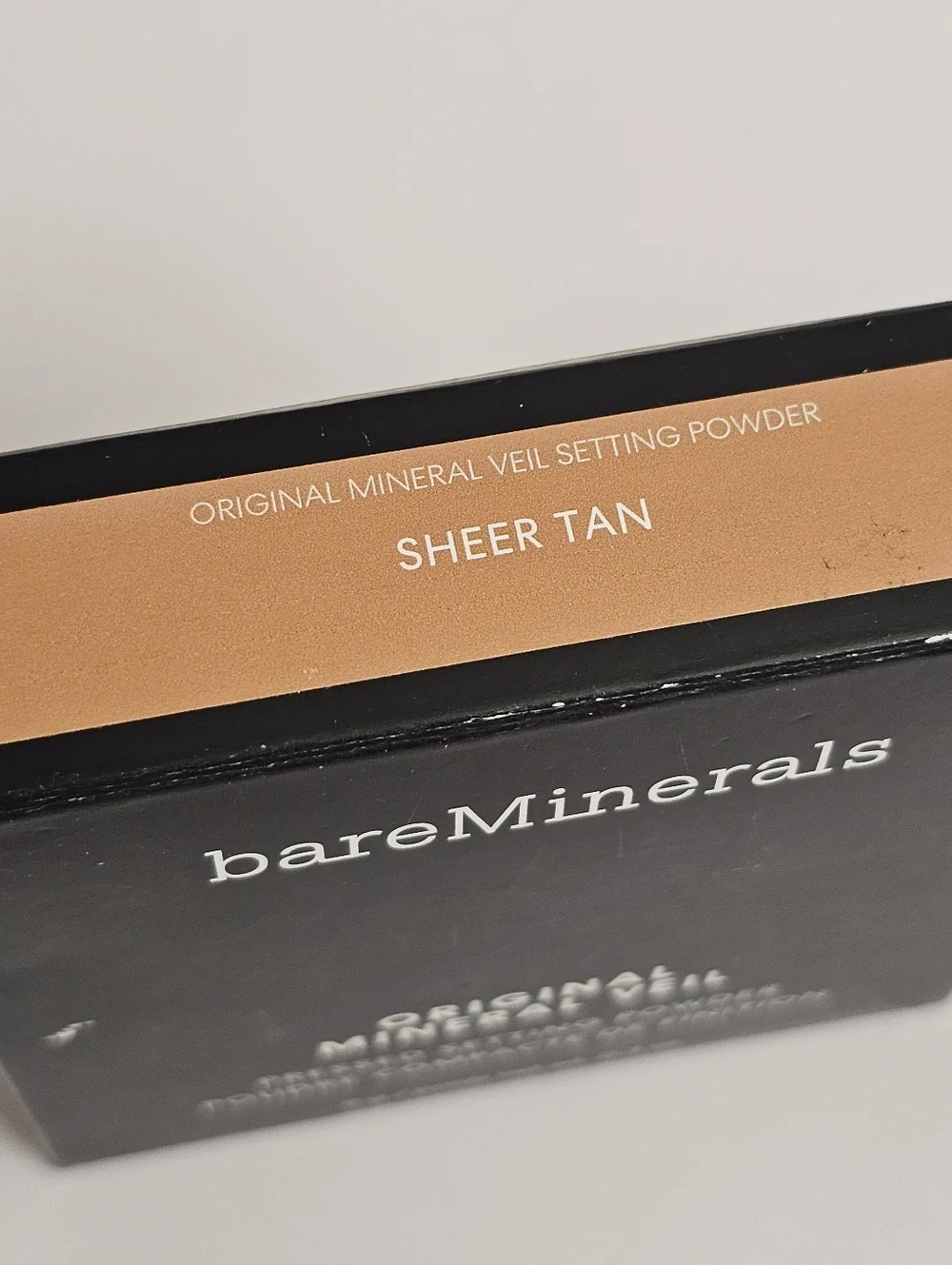 bareMinerals Original Mineral Veil Pressed Setting Powder sheer tan new makeup